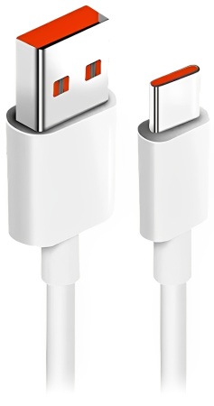 Купить Xiaomi USB-A to Type-C 6A (BHR6324CN) White
