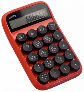 Купить Калькулятор Xiaomi Lofree Lofi Sugar Bean Red (EH113P)