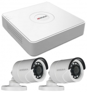 Купить Комплект видеонаблюдения HiWatch KIT 1 C2M2