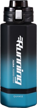 Купить Спортивная бутылка для воды Xiaomi Quange Tritan 760ml TR102-760 (SJ011501) Black Blue