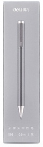 Купить Шариковая ручка Xiaomi Deli Pen S99 Silver