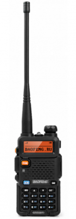 Купить Рация Baofeng UV-5R 8W (3 режима мощности) черный