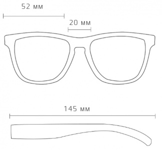 Купить Солнцезащитные очки Xiaomi Turok Steinhardt Hipster Traveler Black (STR004-0120)