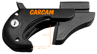 Купить Автобагажник CARCAM ROOF RAIL 1350 мм (CC8706) Black