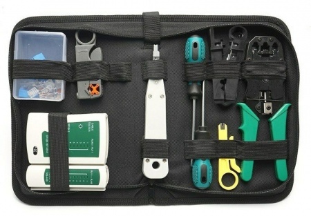 Купить Набор инструмента для работы с витой парой CARCAM NCT01