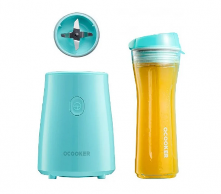 Купить Стационарный блендер Xiaomi Qcooker Portable Cooking Machine Youth Version Blue