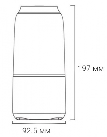 Купить Портативная колонка Xiaomi Velev V03 Colorful Lighting Sound White