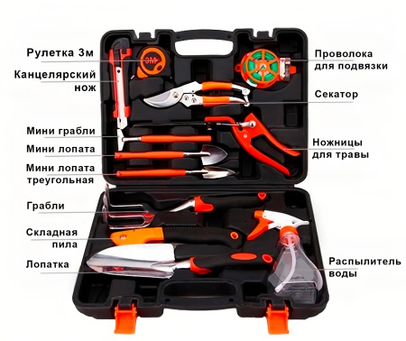 Купить Garden Tool Set 12 in 1 (ZH12IN1)