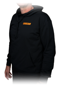 Купить Carcam Худи c капюшоном чёрное M