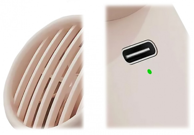Купить Портативный ручной вентилятор Xiaomi Handheld Fan Beige (DSHJ-S-2128)