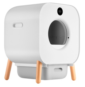 Купить Умный атоматический кошачий туалет Xiaomi Xiaowan Intellient Automatic Cat Toilet White (XMLB01MG)