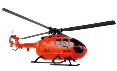 RC ERA C186 Helicopter Orange