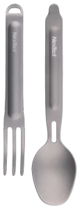 Купить Походный набор столовых приборов Xiaomi NexTool Titanium Cutlery Set (NE20132)