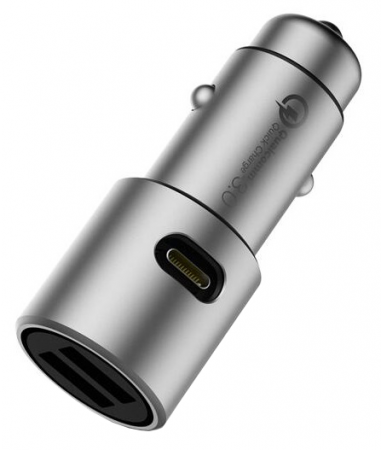 Купить Автомобильное ЗУ Xiaomi Car Charger QC 3.0 2USB Type-C (CZCDQ02ZM)