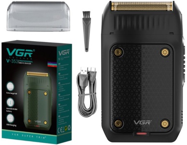 VGR Voyager V-353 Professional Men's Shaver Black