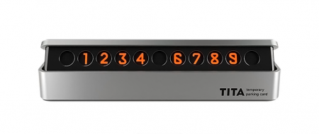 Купить Временная карта парковки Xiaomi Bcase TITA Temporary Parking Card Silver