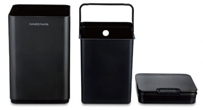 Купить Умное мусорное ведро Xiaomi Ninestars Waterproof Sensor Trash Can 10L Black (DZT-10-35S)