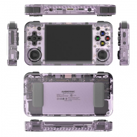 Купить Anbernic Portable Game Console RG35XX H Purple Translucent