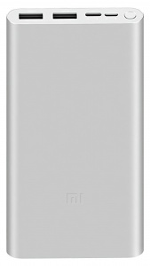 Купить Внешний аккумулятор Xiaomi Mi Power Bank 3 10000 mAh Silver (PLM13ZM)