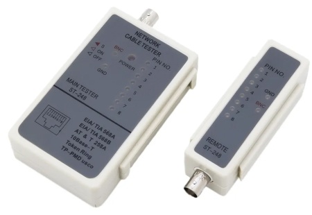 Купить Тестер витой пары и BNC кабеля CARCAM CT248