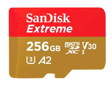 Купить Карта памяти SanDisk Extreme 256GB microSDXC UHS-I (SDSQXAV-256G-GN6MN)