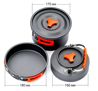 Купить Набор посуды походный MirСamping Cooking Set (SK-700)