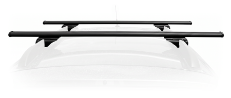 Купить Автобагажник CARCAM ROOF RAIL 1300 мм (CC8708) Black