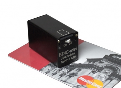 Купить A99 Edic-mini CARD16 Диктофон Телесистемы