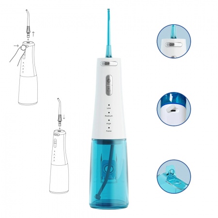 Купить Портативный ирригатор для полости рта 6 насадок Xiaomi Bomidi D3 Pro (RU)