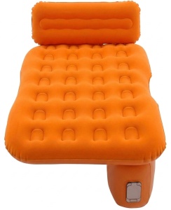 Купить CARCAM Inflatable Back Seat Auto Airbed, Auto Air Pump, Repair Kit, 135x85 cm. (CCMTE-1750) Orange