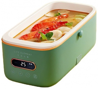 Купить Ланч бокс с подогревом Xiaomi Life Element Cooking Lunch Box Green