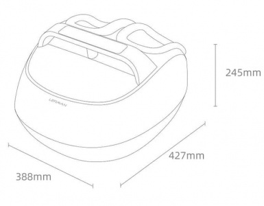 Купить Массажер для ног Xiaomi Leravan Foot Kneading Massage Machine (LJ-ZJ008)