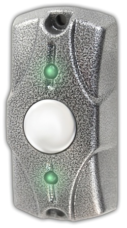 Купить Кнопка выхода ЦИКЛОП (серебряный антик)