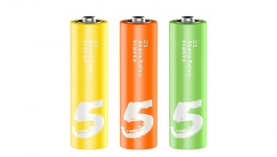Купить Батарейки алкалиновые Xiaomi ZMI Rainbow ZI5/ZI7 (12шт.АА+12шт.ААА)