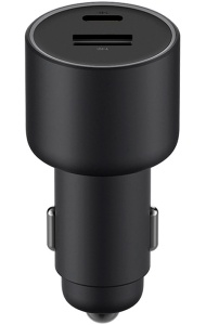 Купить Автомобильное зарядное устройство Xiaomi Dual Port Car Charger 1A1C 43W (MDY-16-EQ) Black