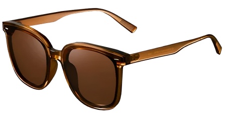 Купить Xiaomi Mijia Square Frame Polarized Sunglasses (MJTA02LM) Amber Brown
