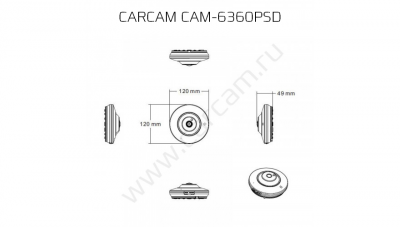 Купить IP камера видеонаблюдения CARCAM CAM-6360PSD