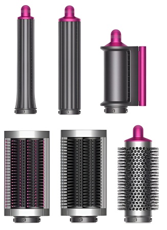 Купить Стайлер Supersonic Airwrap Complete Long (HS05) Fuchsia Nickel 