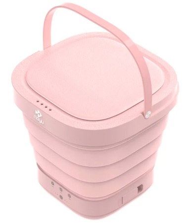 Купить Складная стиральная машина Xiaomi Moyu Portable Folding Washing Machine (XPB08-F1) Pink