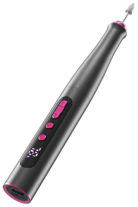 Купить SenCiciMen Cordless Portable Electric Nail Drill 35000 RPM 12 Grinding Heads (VC-15) Black