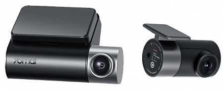 Купить Видеорегистратор 70mai Dash Cam Pro Plus+Rear Cam Set A500S-1, 2 камеры, GPS, ГЛОНАСС, черный