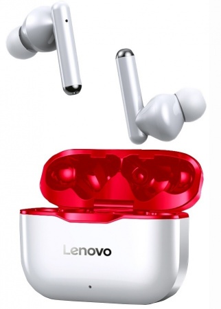 Купить Беспроводные наушники Lenovo LirePods  LP1 White Red