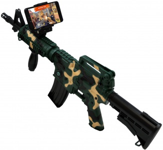 Intelligent ar gun AR47-1 Camouflage green