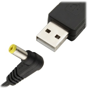 Кабель зарядный USB 5В - DC 9В