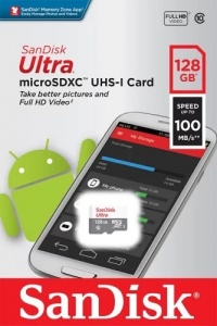 Купить Карта памяти SanDisk Ultra 128Gb microSDXC Class 10 (SDSQUNR-128G-GN6MN)