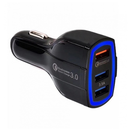 Купить Блок питания в автомобильный прикуриватель ORIENT CAR QC-12V3W