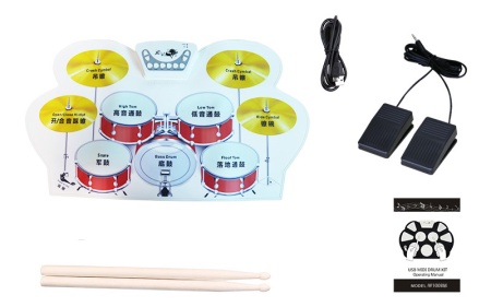 Купить Xiaomi Usb Midi Roll Up Drum Kit W1008M