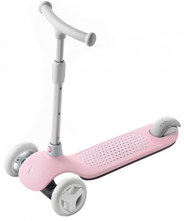 Купить Детский самокат-кикборд Xiaomi Rice Rabbit Scooter Pink (HBC01YM)