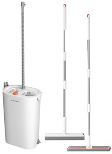 Купить Комплект для уборки ведро+швабра Xiaomi Joybos Automatic Hand-Free Lazy Mop (JBS-TB-Z2P1S-WT)