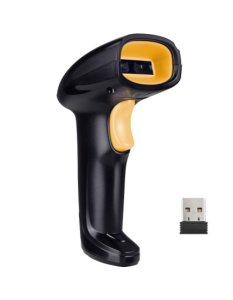 CARCAM 2D Wireless Barcode Scanner 1100DW Yellow